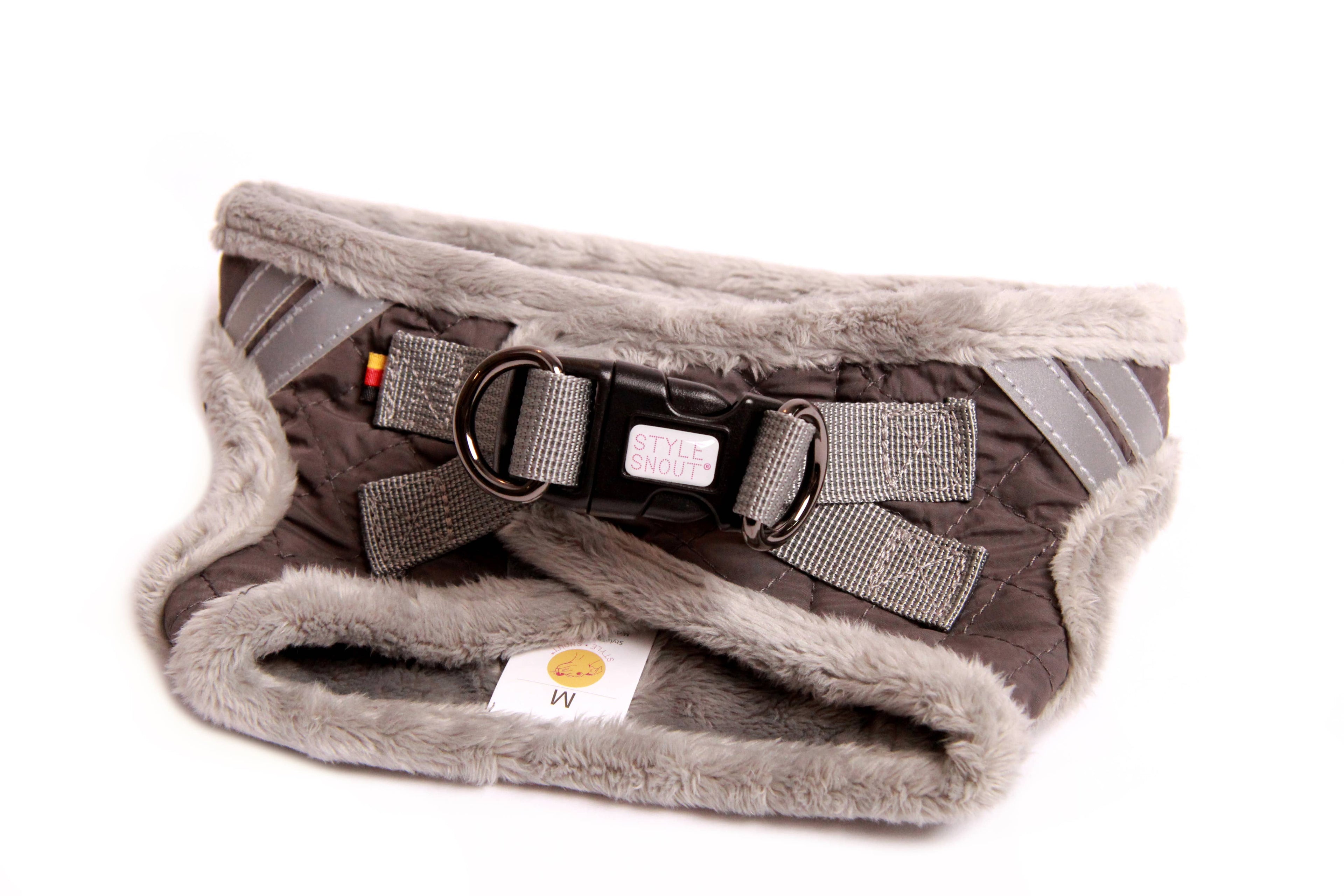 Hundegeschirr - Welpen, kleine Hunde - Soft&Style - Grey