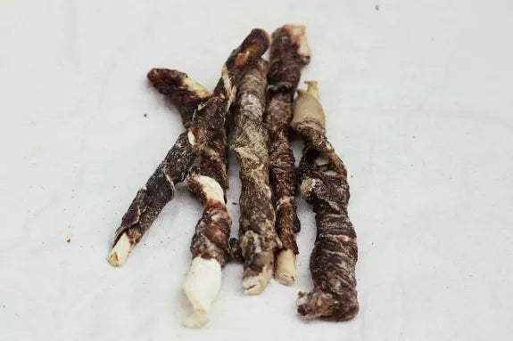 Kausticks aus Rind & Büffelhaut – 200g