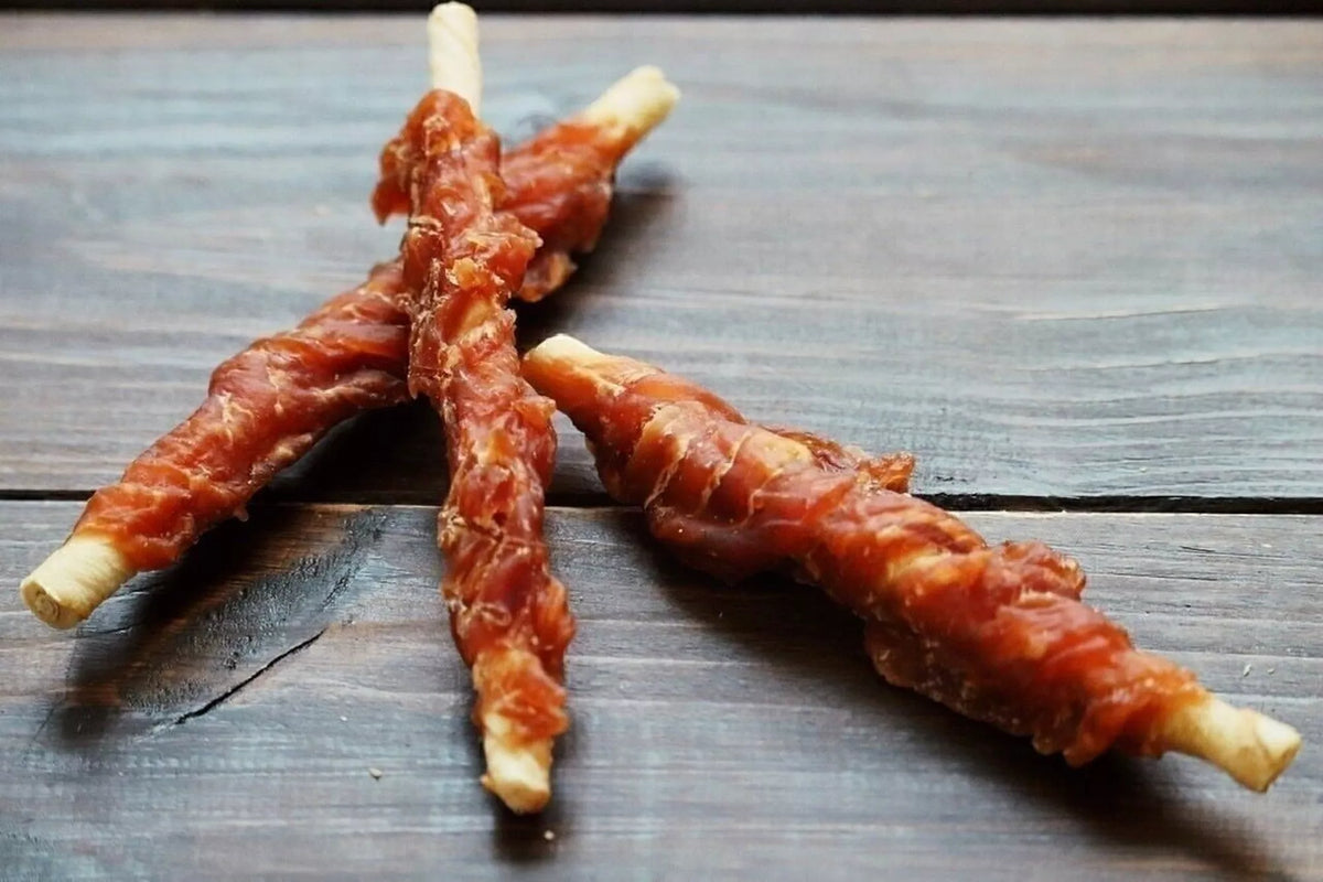 Kausticks Hähnchen & Rinderhaut – Kausnack 200g