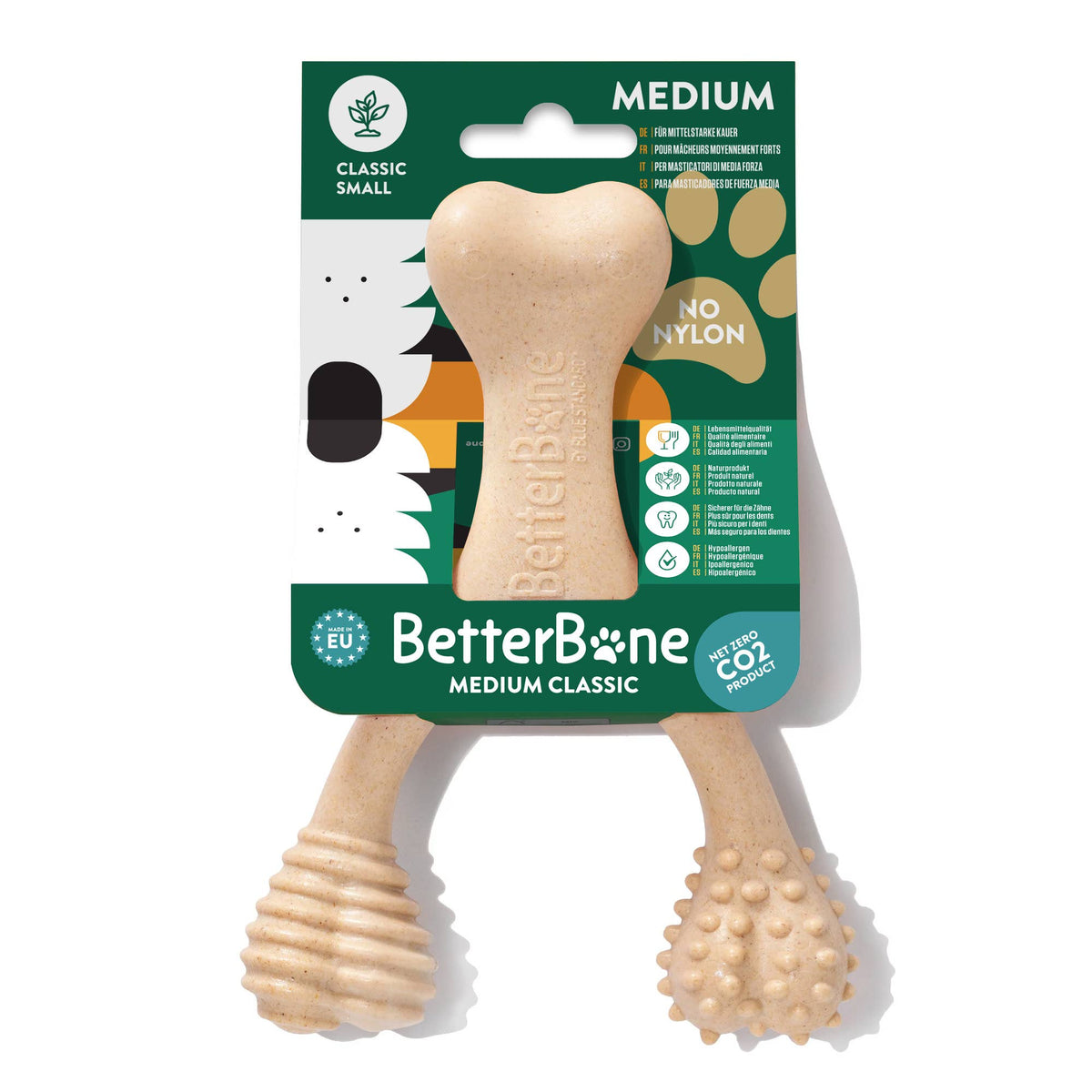BetterBone Kauspielzeug Kauknochen - Small Medium Classic - Pfotenlieblinge