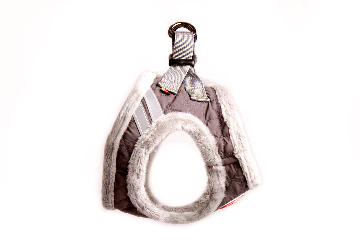 Hundegeschirr - Welpen, kleine Hunde - Soft&Style - Grey