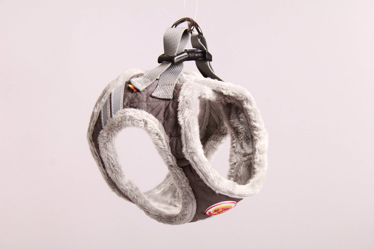 Hundegeschirr - Welpen, kleine Hunde - Soft&Style - Grey