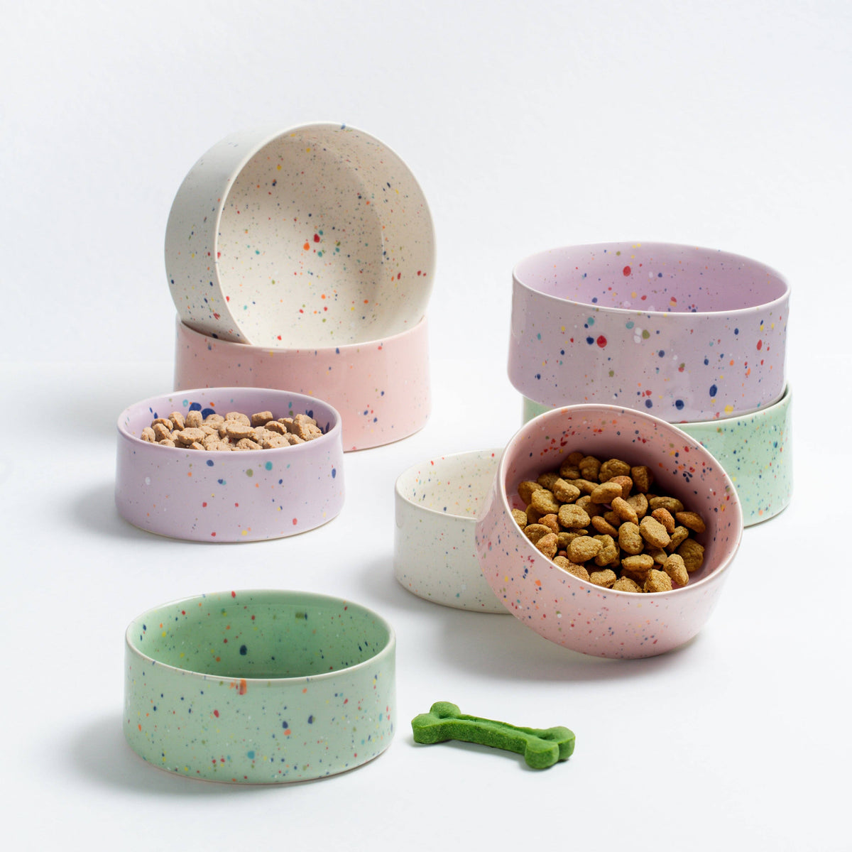 Party-Haustierschüssel-Set 14 cm 2er-Set