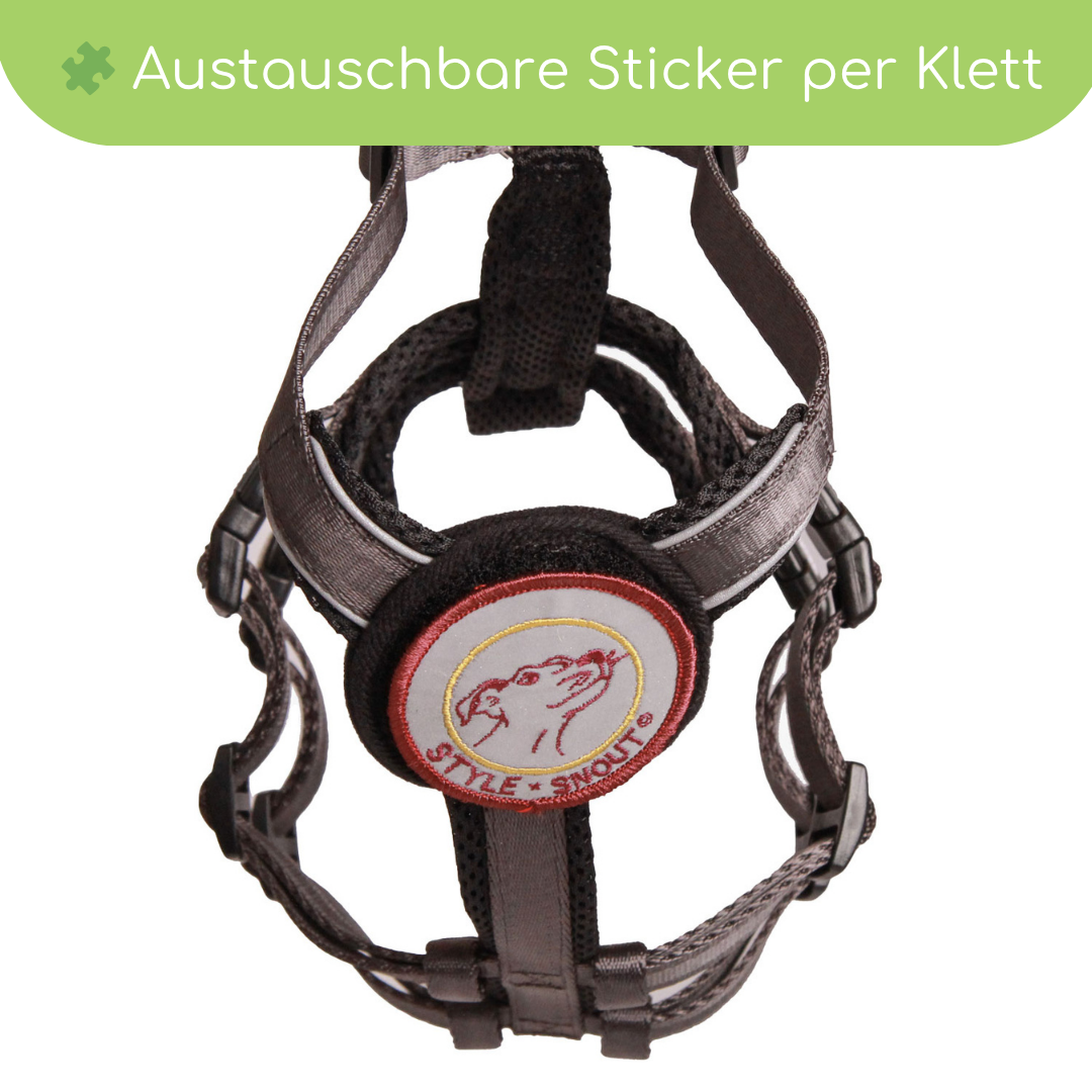 StyleSnout® Patch&Safe Sicherheitsgeschirr – ausbruchsicher & gepolstert