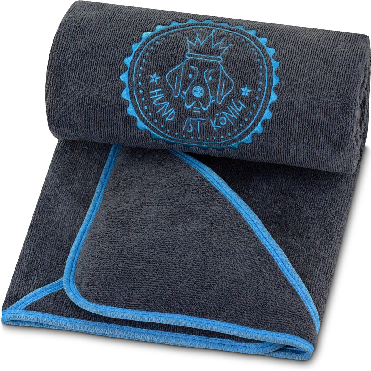 Mikrofaser Hundehandtuch – saugstark, weich & schnell trocken - Flokido
