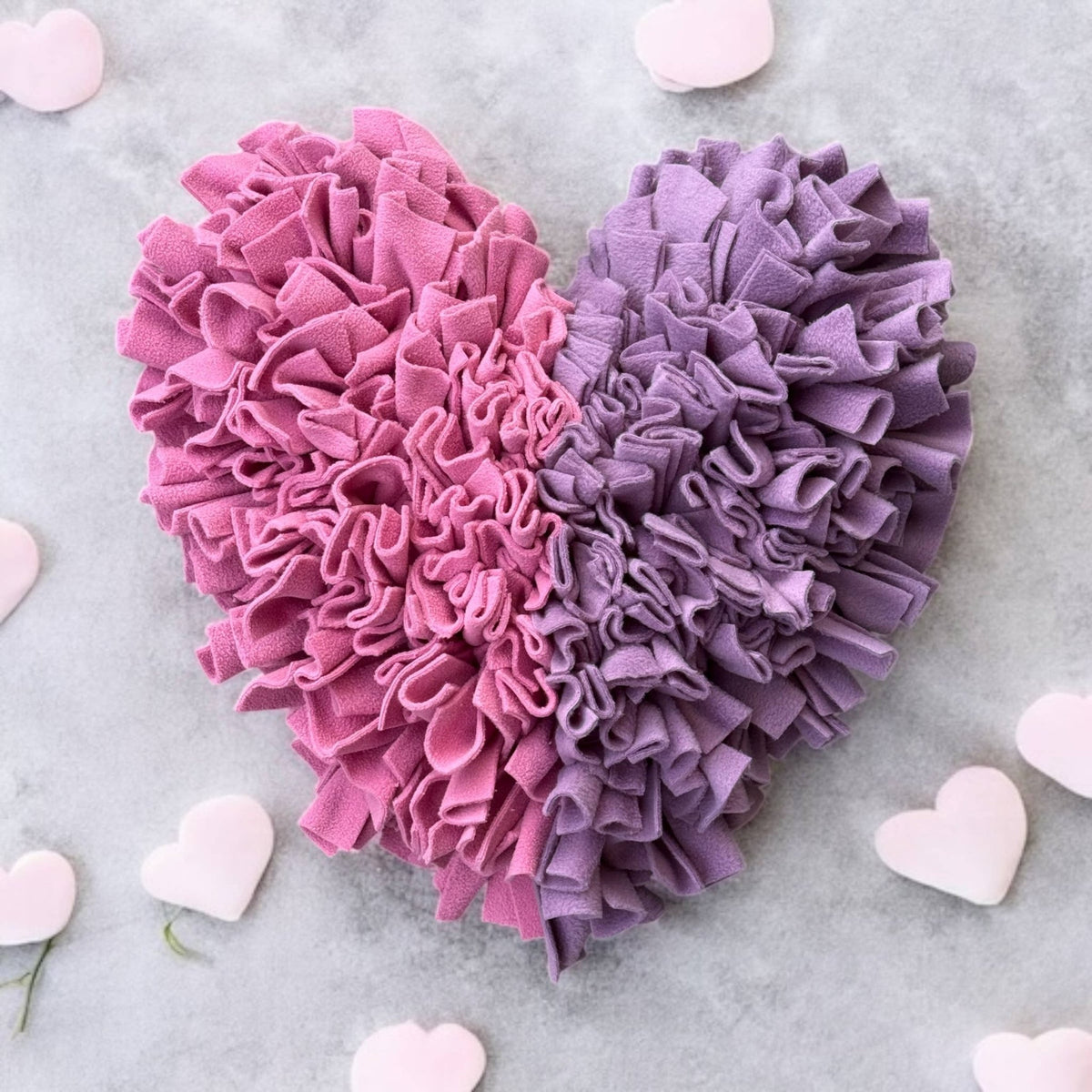 Schnüffelteppich Herz Lovely Lavender 💗💜 - Flokido