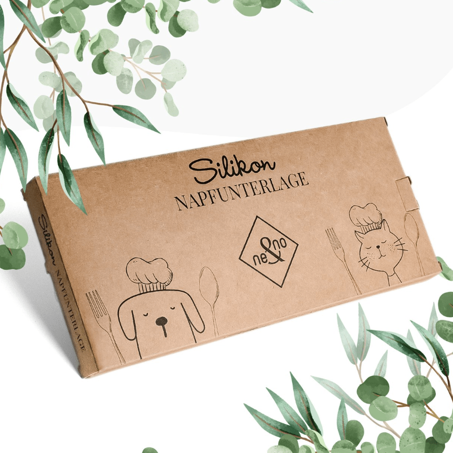Silikon - Napfunterlage – rutschfest, pflegeleicht & robust - Pfotenlieblinge