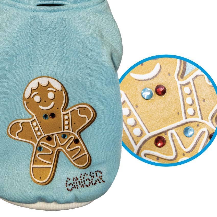 Sweatshirt für Hunde - Christmas Ginger - Crosses