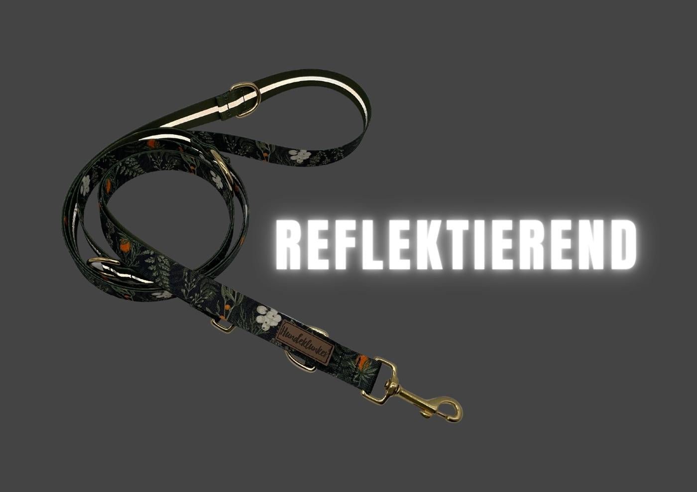 3 m Leine Forest Walkies – reflektierend &amp; vegan - Pfotenlieblinge