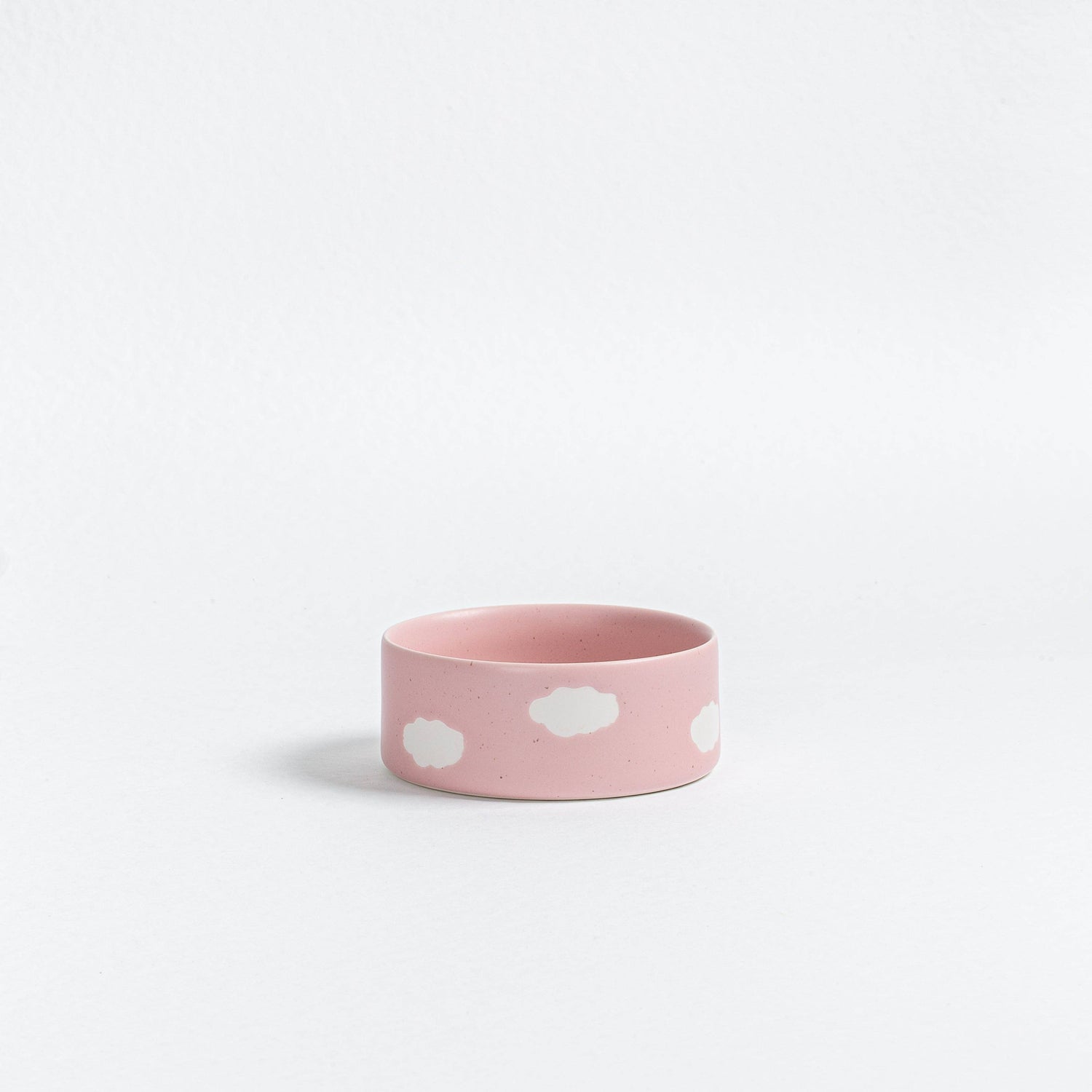 Cloud Futternapf 2er-Set aus Steinzeug | Rosa oder blau