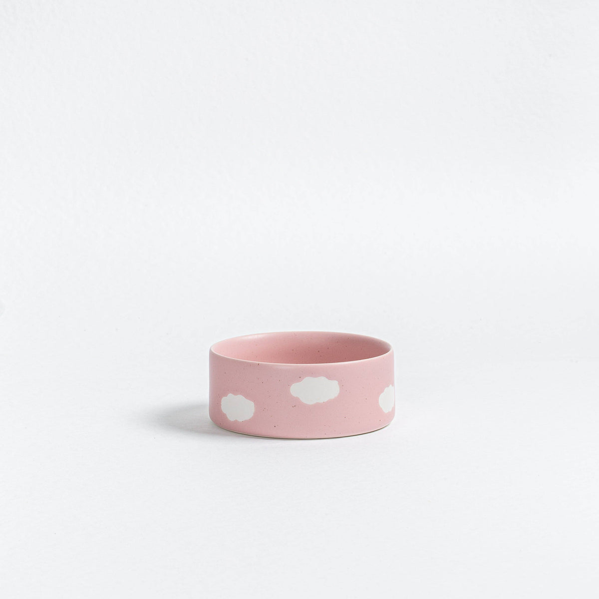 Cloud Futternapf 2er-Set aus Steinzeug | Rosa oder blau