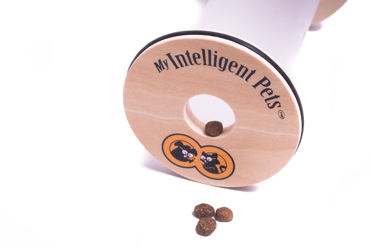 Happy Roll – Interaktiver Leckerli-Spender für Hunde – Intelligenzspielzeug