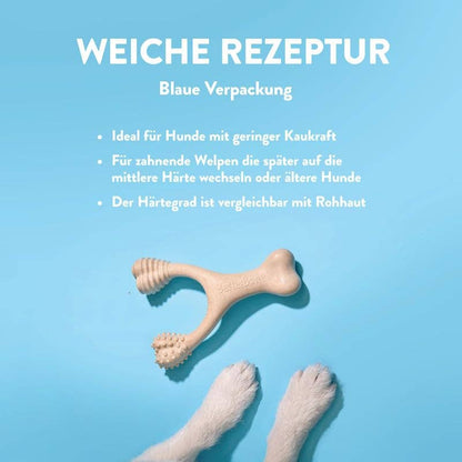 BetterBone Hunde Kauspielzeug Kauknochen -Small Soft Classic - Pfotenlieblinge