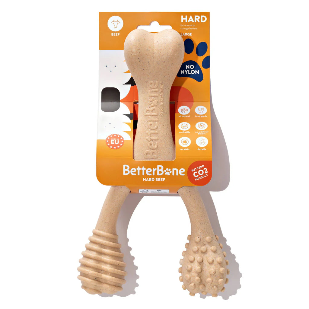 BetterBone Hundeknochen – Nachhaltig, Zahnfreundlich &amp; Langlebiges Kauspielzeug