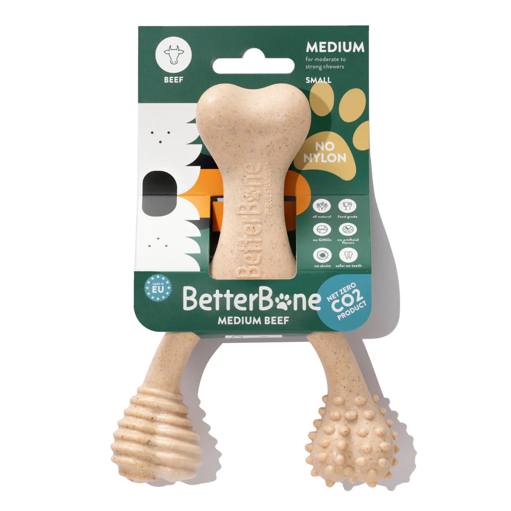 BetterBone Hundeknochen – Nachhaltig, Zahnfreundlich &amp; Langlebiges Kauspielzeug
