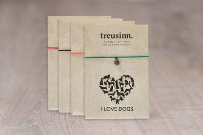 Armband BUDDY - I love Dogs - Hund Geschenk - Pfotenlieblinge