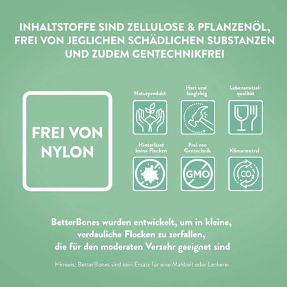 BetterBone Hunde Kauspielzeug Kauknochen - Large Medium Beef - Pfotenlieblinge