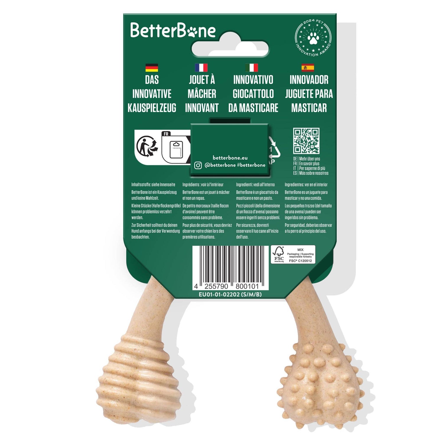 BetterBone Hundeknochen – nachhaltig &amp; zahnfreundlich - Pfotenlieblinge