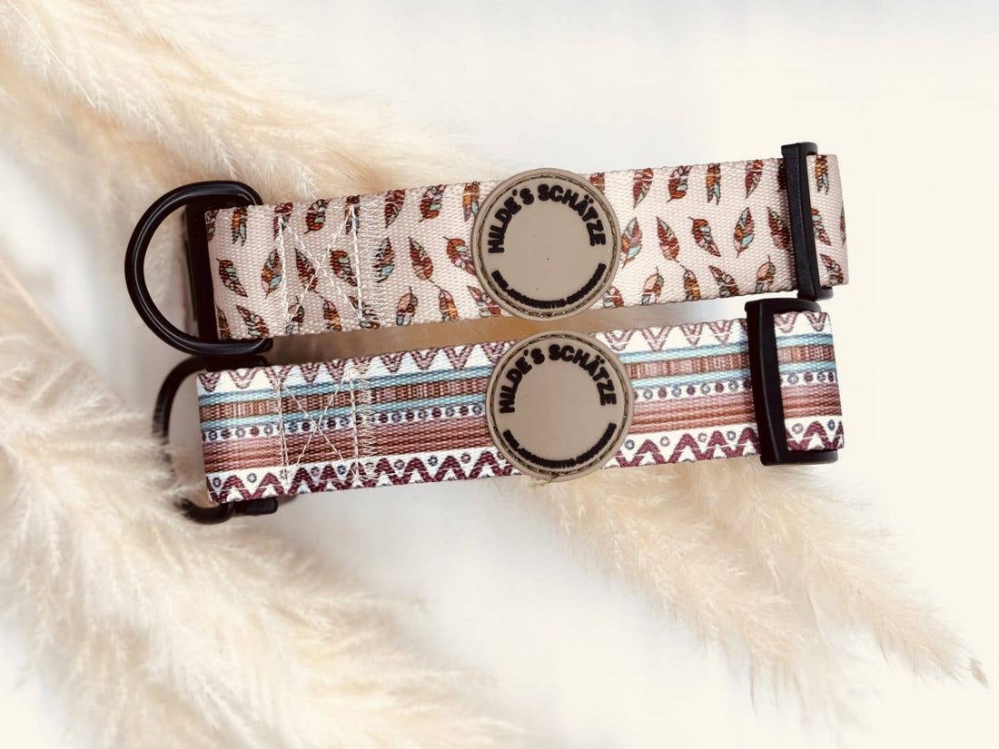 Boho - Halsband – gepolstert, verstellbar &amp; robust - Pfotenlieblinge