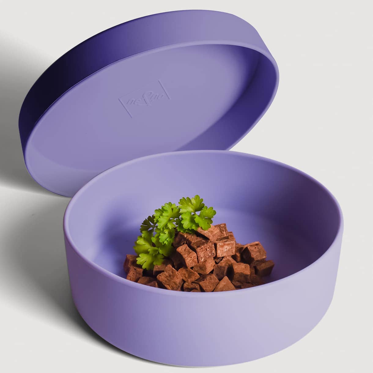 NENO Silikon-Futternapf mit Deckel – Praktisch, vielseitig &amp; durchdacht - Pfotenlieblinge