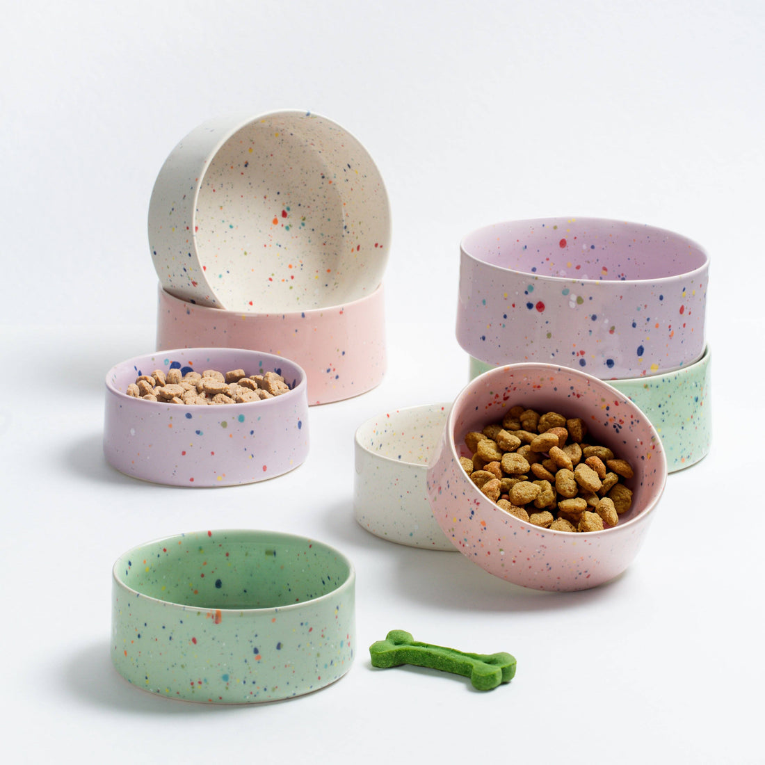 Party-Haustierschüssel-Set 14 cm 2er-Set