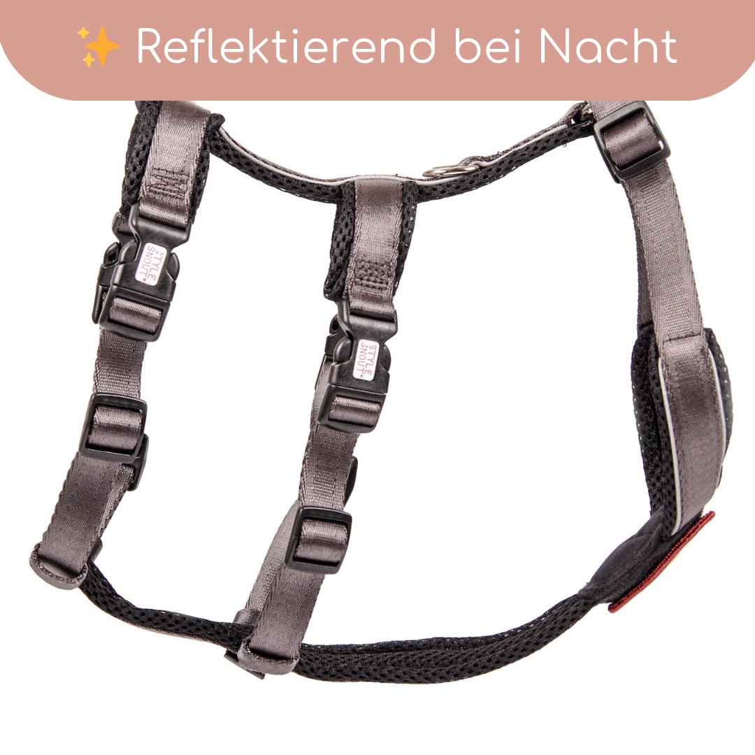 StyleSnout® Patch&amp;Safe Sicherheitsgeschirr – ausbruchsicher &amp; gepolstert