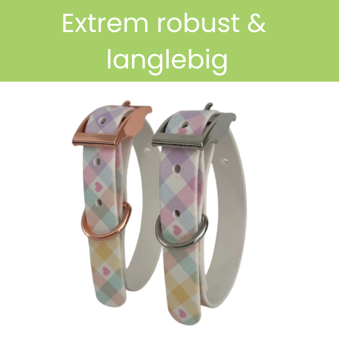 Handgemachtes Hundehalsband – Biothane &amp; exklusive Prints - Pfotenlieblinge