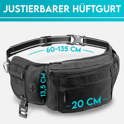 HUND IST KÖNIG® – Bauchtasche &amp; Futterbeutel in einem - Pfotenlieblinge