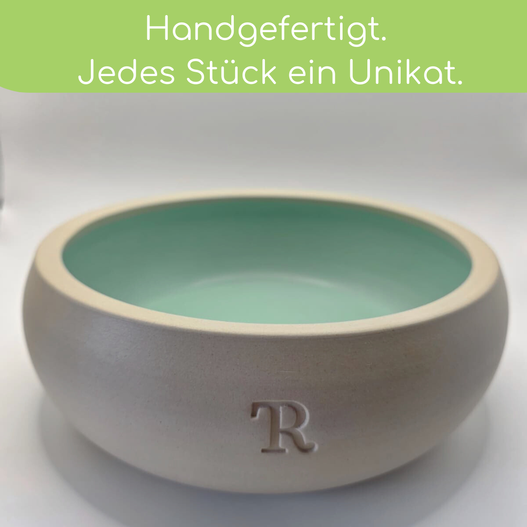 Keramiknapf PUR Pastell – Handgemacht, Bruchfest &amp; Zeitloses Design