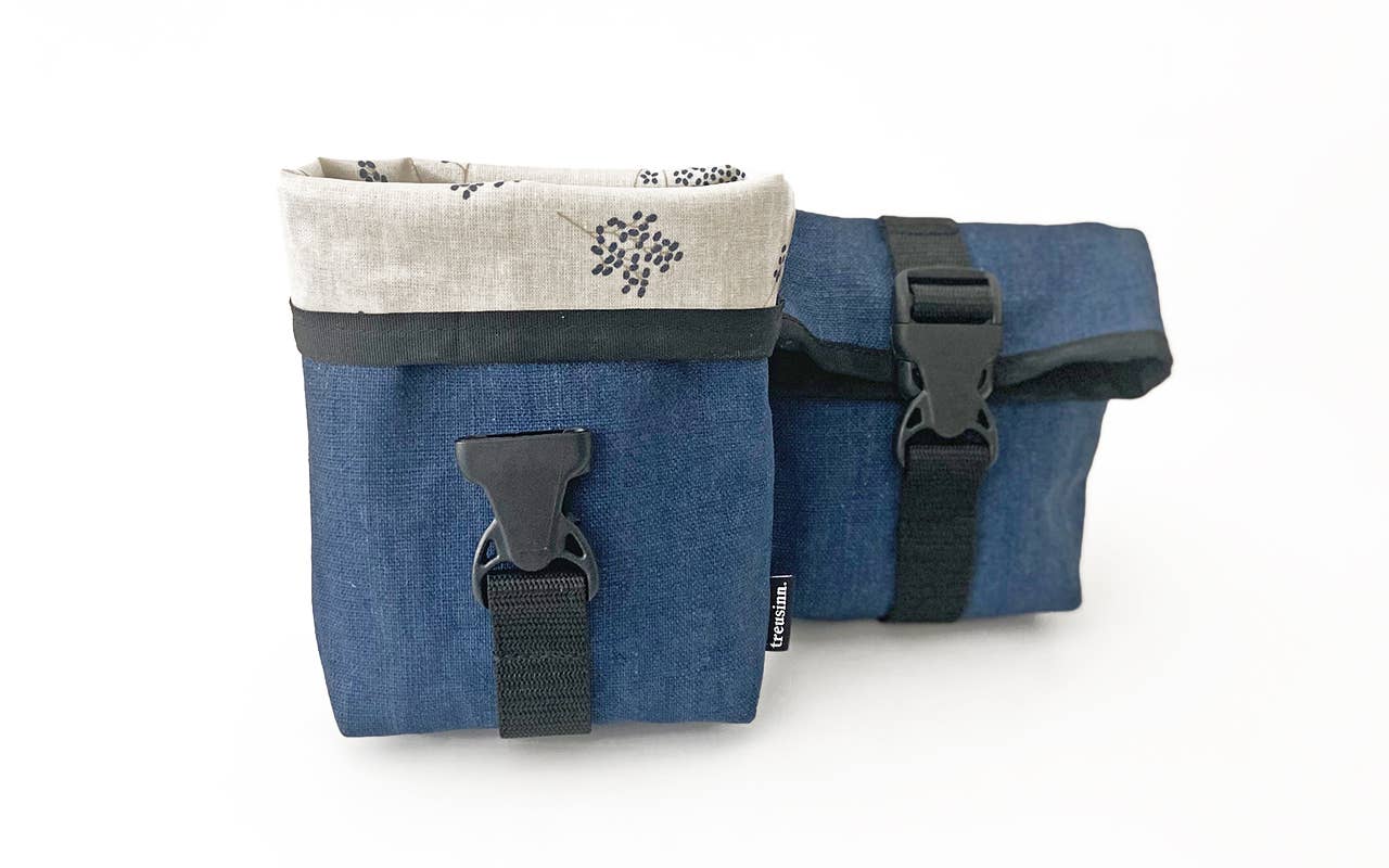 Leckerlitasche GOODY Leinen Jeans - Pfotenlieblinge