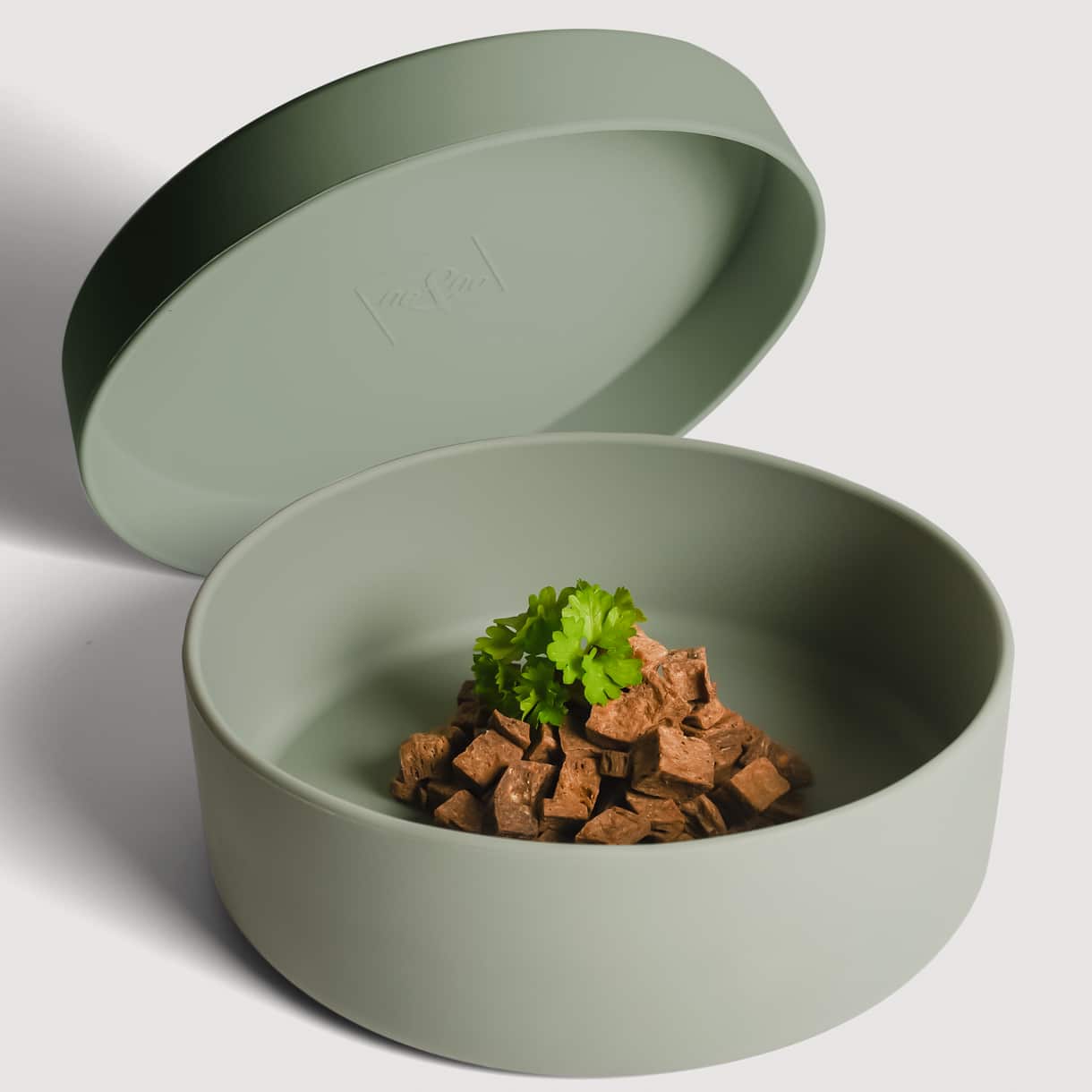 NENO Silikon - Futternapf mit Deckel – Praktisch, vielseitig &amp; durchdacht - Pfotenlieblinge