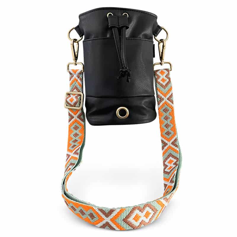 Premium Leckerlibeutel – All - in - One in Mint/Orange - Pfotenlieblinge