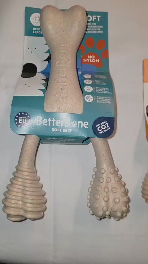 BetterBone Hundeknochen – Nachhaltig, Zahnfreundlich &amp; Langlebiges Kauspielzeug