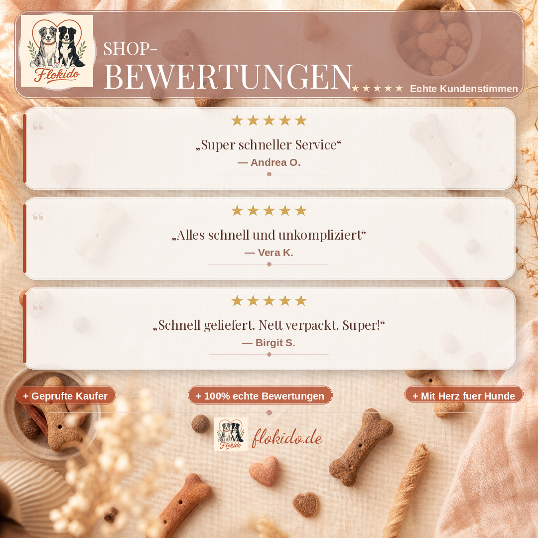 Leckerlitasche GOODY Leinen Flowers