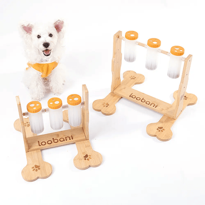 Snacklab Leckerli-Spender – Intelligenzspiel für Hunde - Flokido