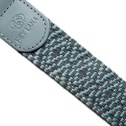 Sparset: Halsband &amp; Leine in Anthrazit/Eisblau - Pfotenlieblinge