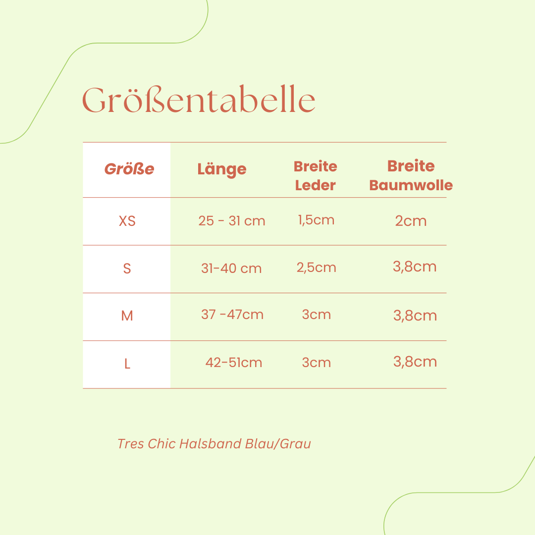 Sparset: Halsband &amp; Leine in Blau/Grau - Pfotenlieblinge