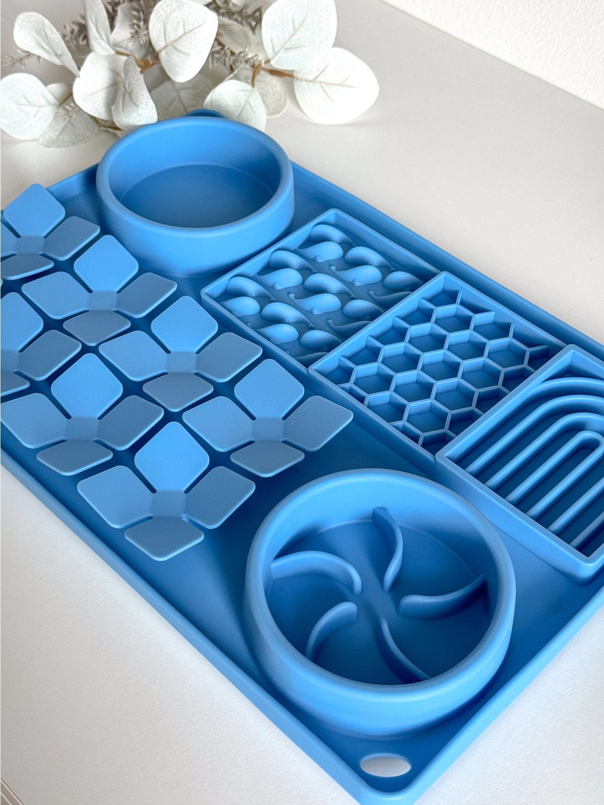 XL Schleckmatte – Langanhaltender Futterspaß &amp; Stressabbau für Hunde - Flokido